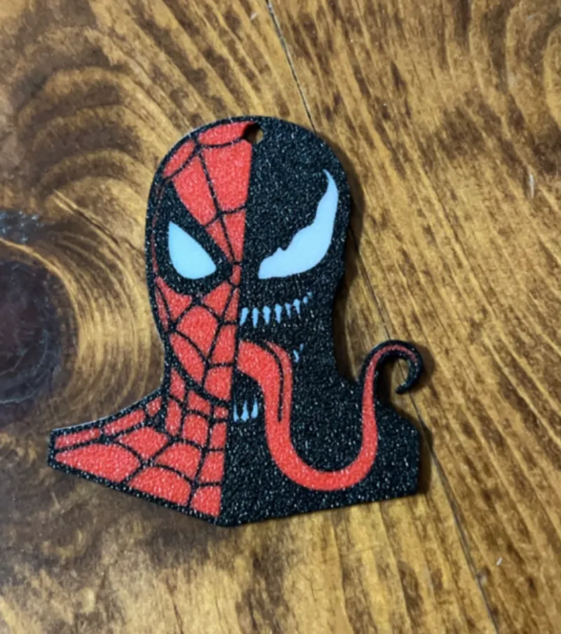 Spiderman Venom Keychain
