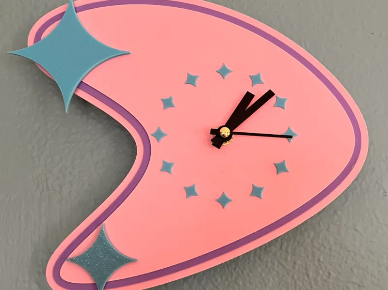 Retro-Futuristic Clock