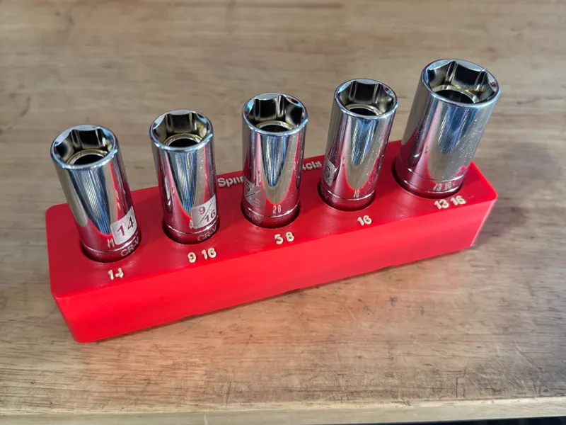 Magnetic Spark Plug Socket Set Holder
