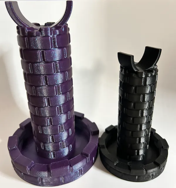 Tour-support pour dragon flexible