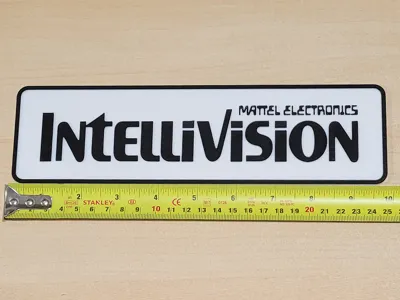 Intellivision Logo (10" long)