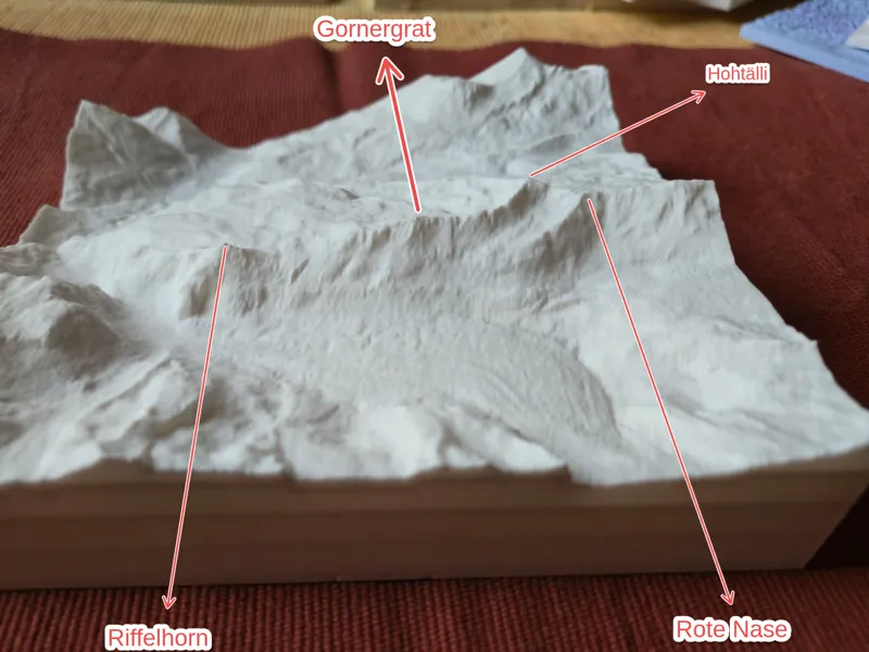 Gornergrat 1:52 000, VE 1.0