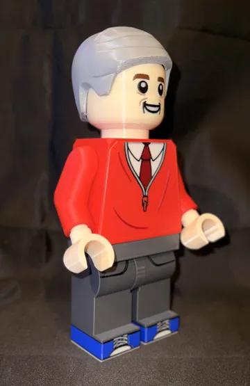 Figura decorativa: Mister Rogers MegaFigure (5:1 Scale) — vista de referencia 3