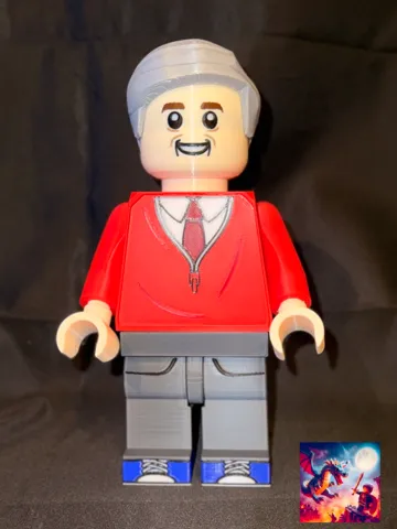 Figura decorativa: Mister Rogers MegaFigure (5:1 Scale) — vista de referencia 2
