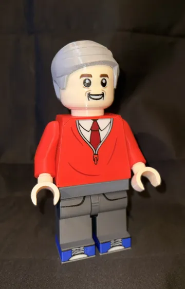 Figura decorativa: Mister Rogers MegaFigure (5:1 Scale) — vista de referencia 5