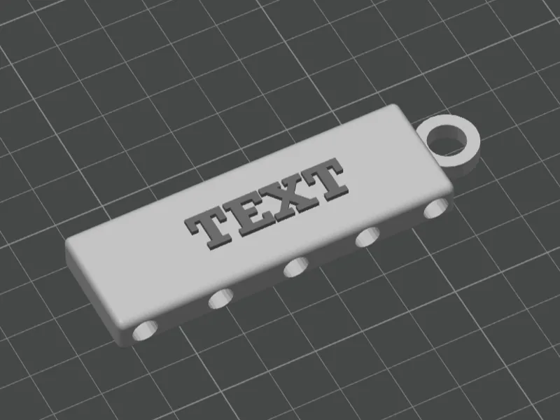 Blank Golf Tee Holder (Can be modified in slicer)