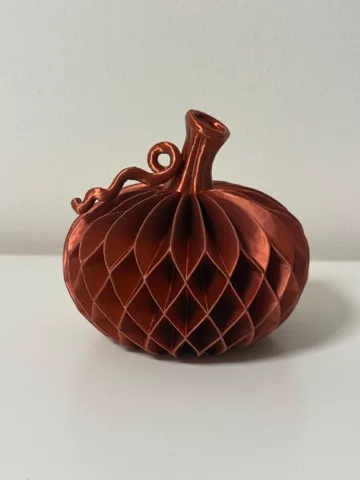 Adorno temático: Paper-Style Pumpkin – Autumn Decoration — vista de referencia 3