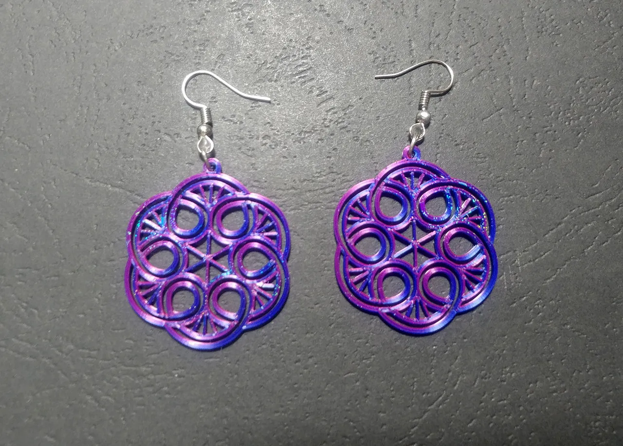 Starloom Mandala Earrings view 4