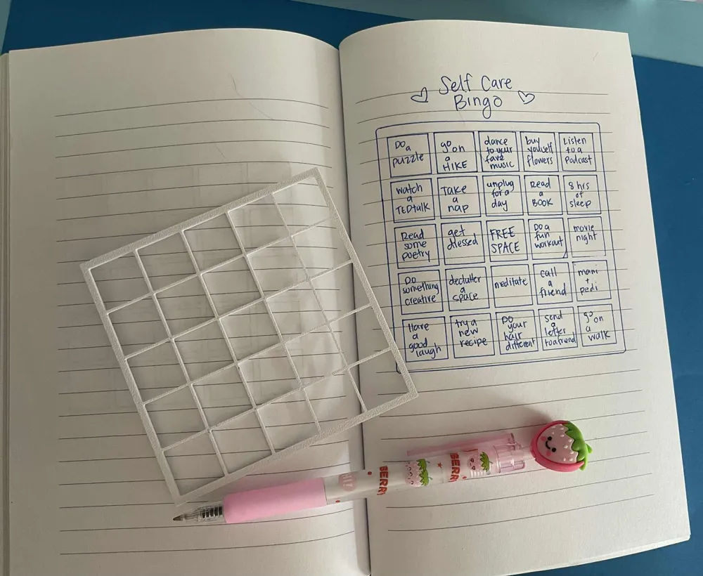 5x5 Box Planner Stencil - Free 3D Print Model - MakerWorld