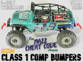 SCX24 Class 1 Comp Bumpers for Mazz Cheat Code C1
