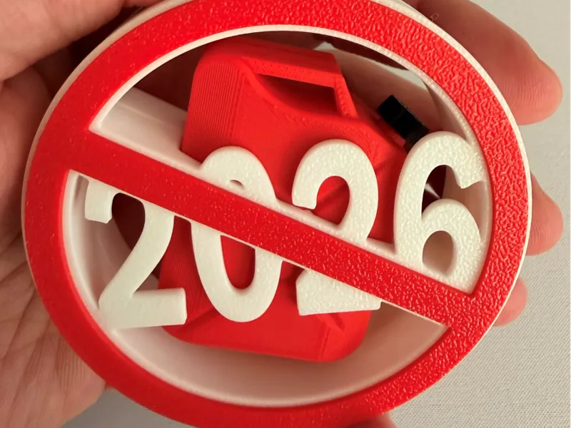 2026 No Fuel Ornament