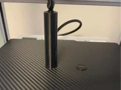 Collapsing sword, but its a pointer finger