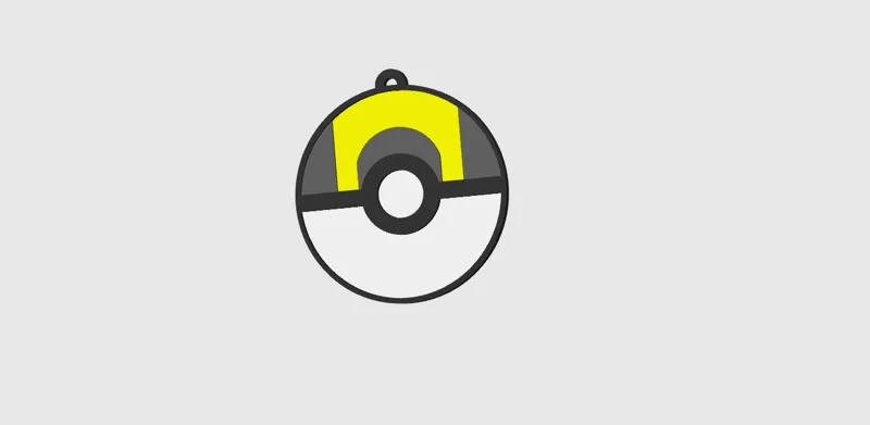 ultra ball keychain