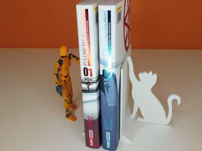 Cat Bookends 