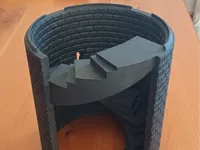 A1 mini, miminal support - 0.2mm layer, 2 walls, 10% infill