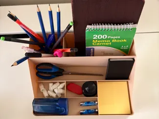 Multi-Compartment Desk Organizer