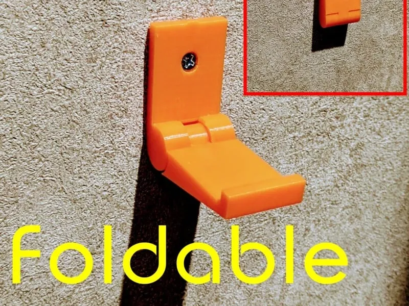 Print in Place Foldable Hook