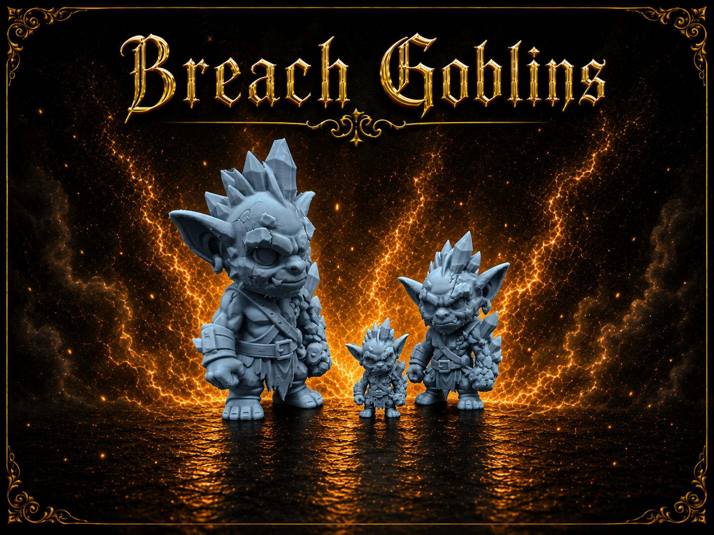 Breach Goblin Miniature – Fantasy Creature