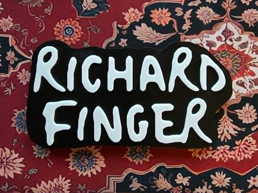Richard Finger Word Pendant