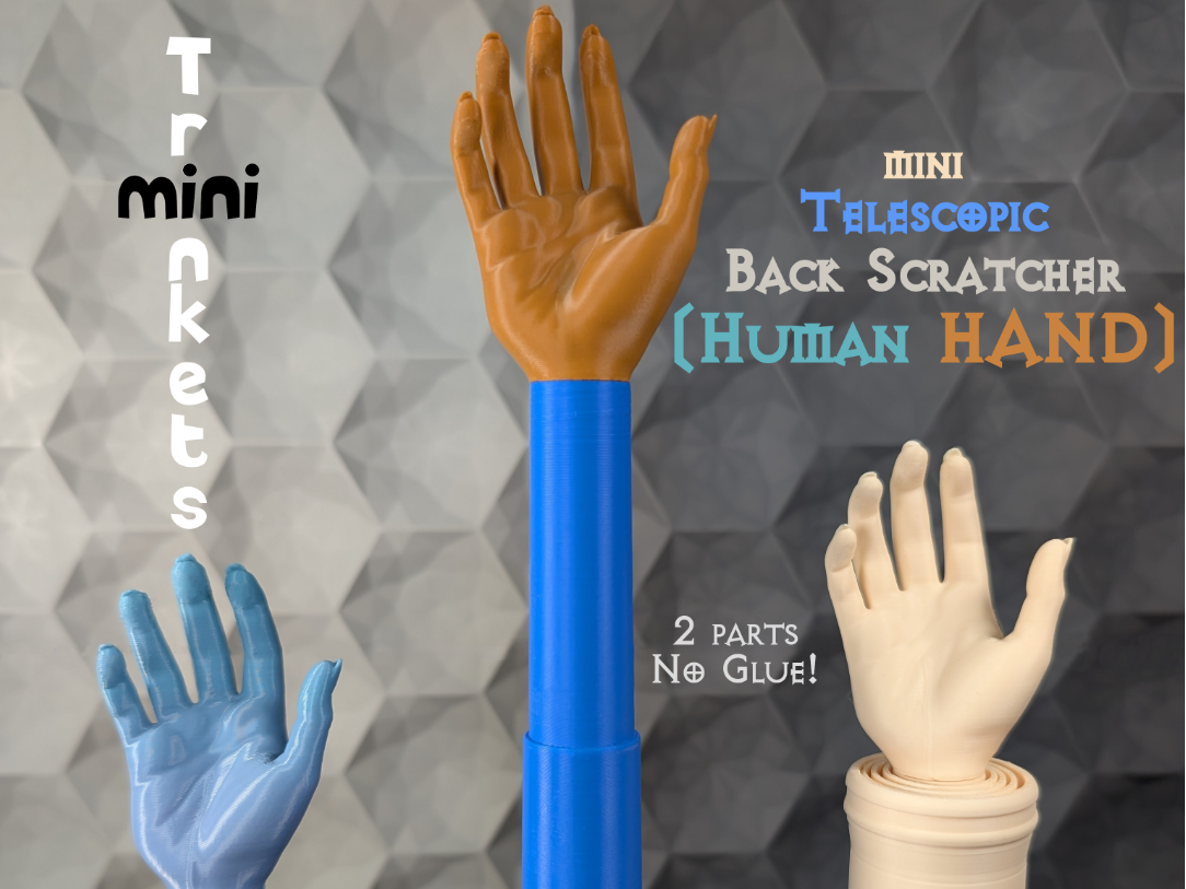 mini Telescopic Back Scratcher (Human Hand)