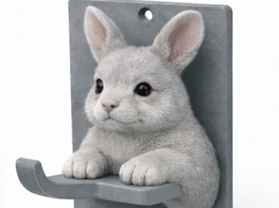 bunny wall hook