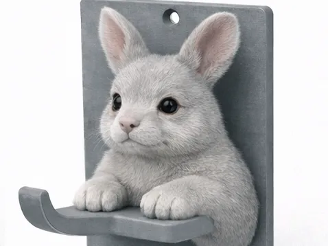 bunny wall hook