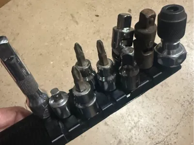 Gridfinity Socket rail