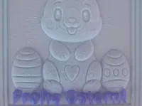 "Frohe Ostern!" Schild