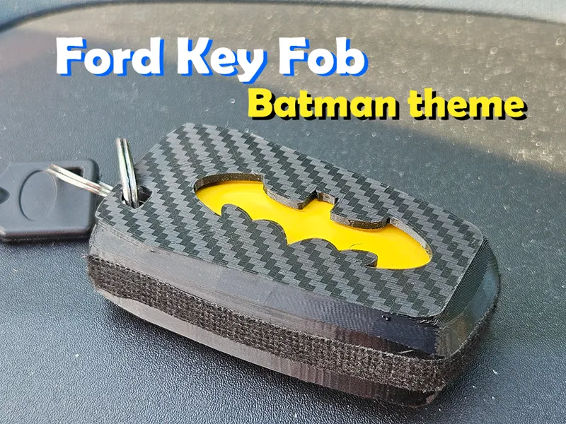 Ford Key Fob Protector - Batman Theme