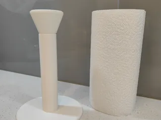 PowerTower - Paper Towel Holder + Locking Action