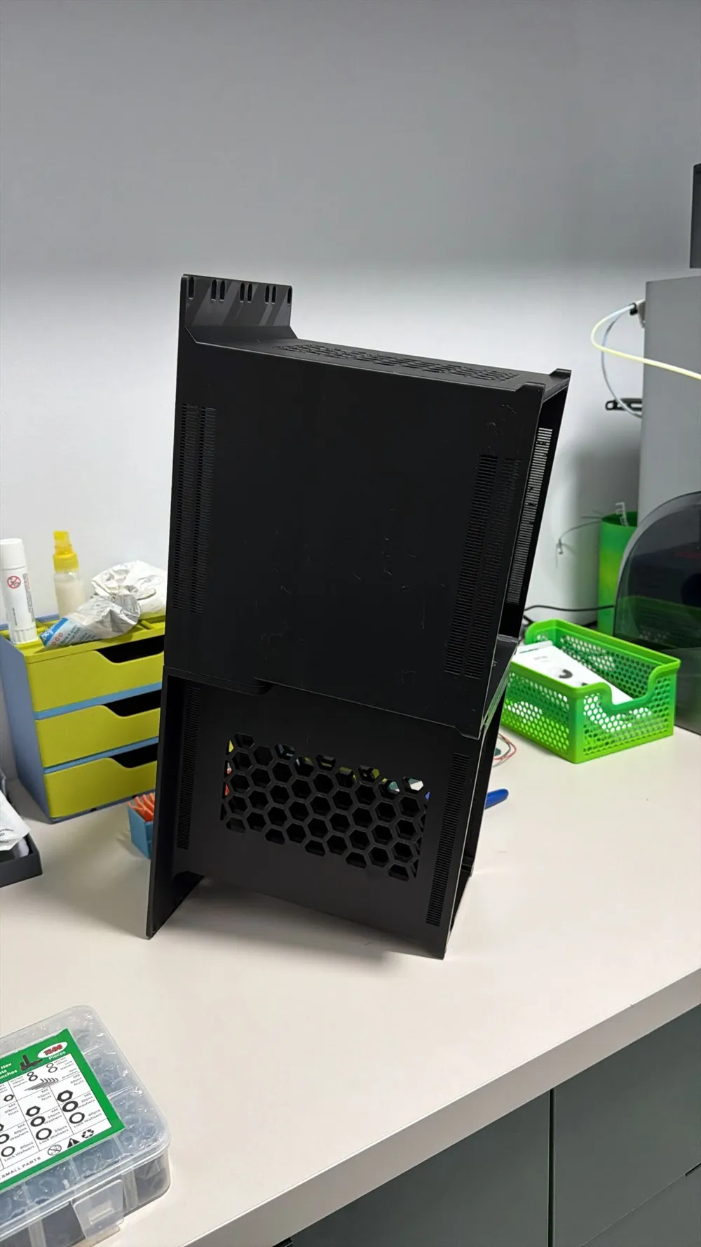 19 Inch Computer Rack Synology Racket Synology ds418 & ds224+ 19-Inch Rackmount - Free 3D Print Model ...
