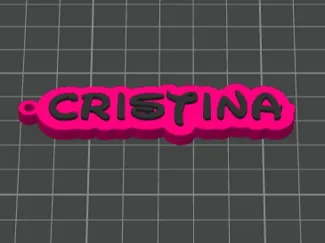 Llaveros de nombres personalizados