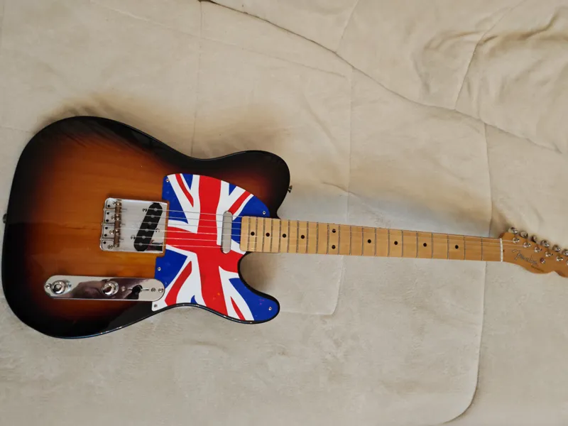 BATTIPENNA TELECASTER VINTERA 50's UNION JACK