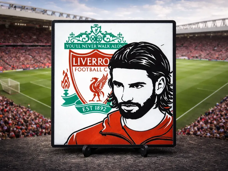 Szoboszlai Dominik fan art – Liverpool 2D relief