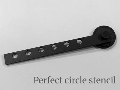 Perfect Circle Stencil 