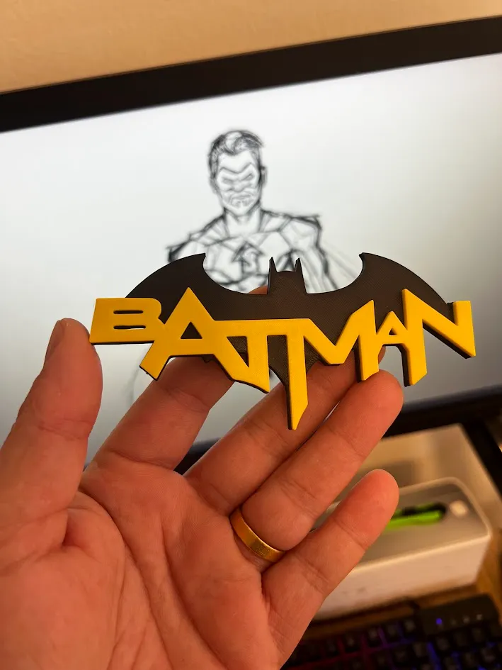 Batman Logo 2012-2021 - Free 3D Print Model - MakerWorld