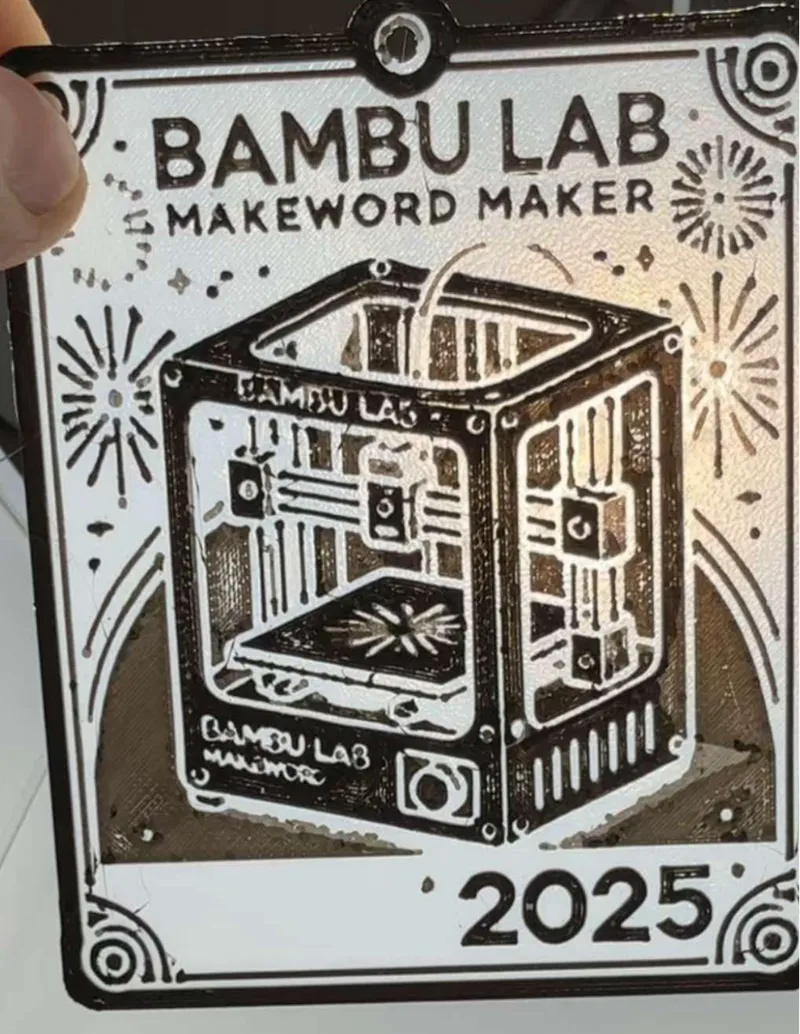 Bambu Maker New year 2025 maker 3D image