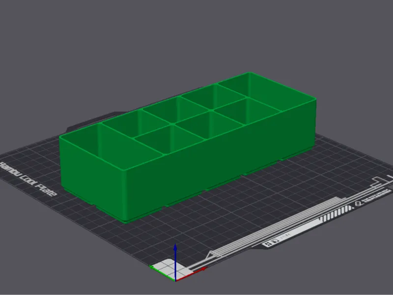Gridfinity - Sortiment Box 5x2 / 45mm