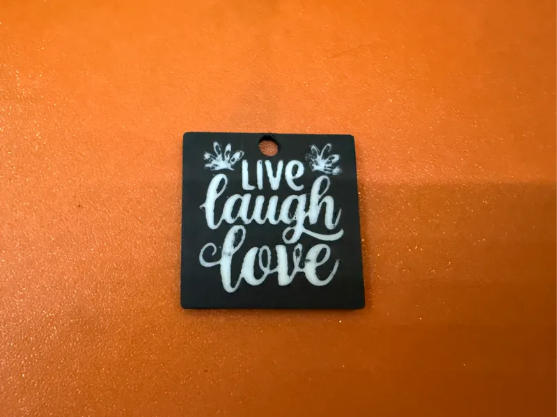 Live Laugh Love Keychain 