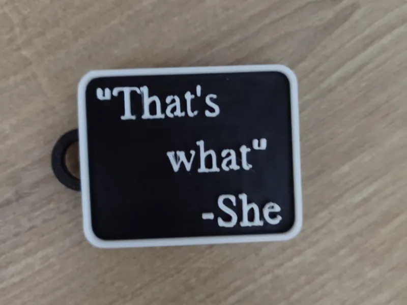 THE OFFICE LOGO KEYCHAIN