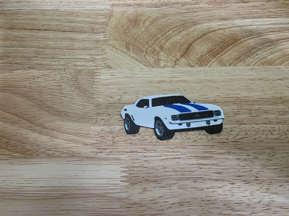 Camaro Keychain - Free 3D Print Model - MakerWorld