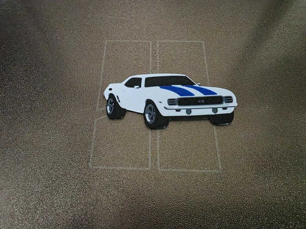 Camaro Keychain - Free 3D Print Model - MakerWorld