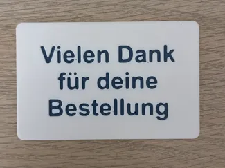 Dankes Karte