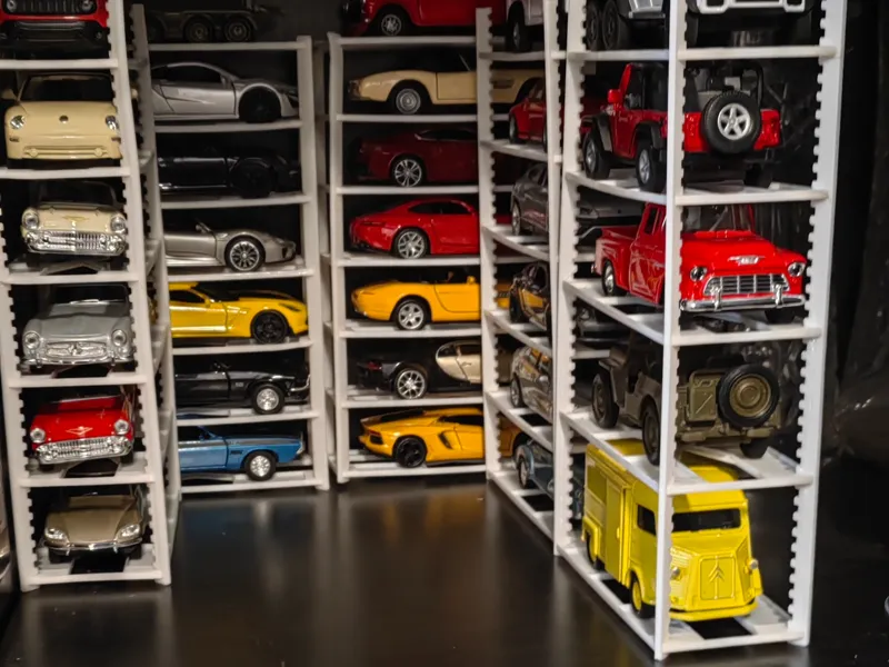 Garage for Welly model car collection