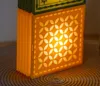Light weight base (glowy if printed with bright material)