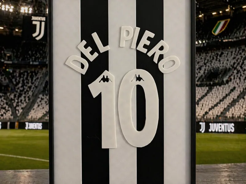 Quadro Del Piero Juventus