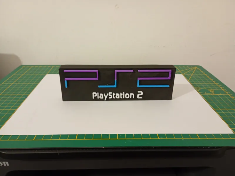 Playstation 2 stand logo