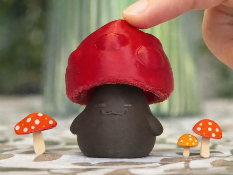 ClickShroom – Clicker Mushroom Fidget Toy