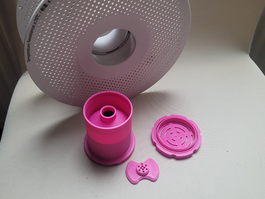 Trockenbehälter für Bambu Lab Rollen ohne Öffnung!