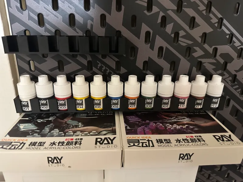 Ray Studio Paint Holder for  Ikea Skadis